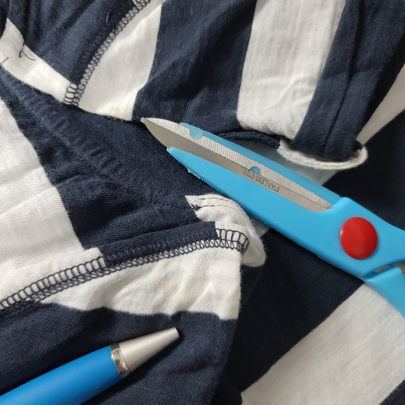 Banana republic navy and white dress size XS - Picture 11 of 11